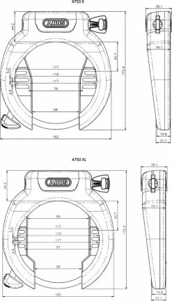 ABUS - Antivol De Cadre 4750 X / XL -Promos Vtt Électriques Boutique abus antivol cadre 4750 x xl 3 3840x2160