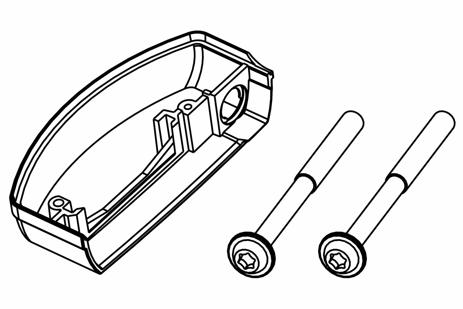 Bosch EBike - Kit Support De Batterie De Porte-bagages - Classic Line 1 Bosch EBike - Kit Support De Batterie De Porte-bagages - Classic Line