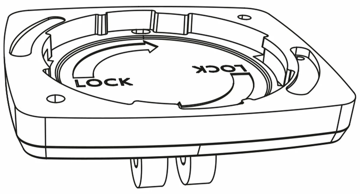 Bosch EBike - Plaque De Montage Pour écran Intuvia 100 Smart System 1 Bosch EBike - Plaque De Montage Pour écran Intuvia 100 Smart System