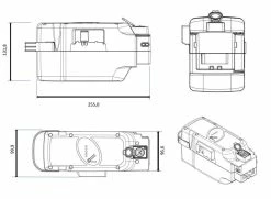 E-Bike Vision - EBV Batterie Compatible Panasonic 36 V Deluxe -Promos Vtt Électriques Boutique e bike vision batterie compatible panasonic 36v deluxe detail 1 3840x2160