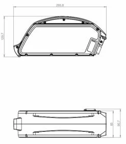 E-Bike Vision - EBV Batterie De Cadre Compatible Bosch Powerpack Classic Line -Promos Vtt Électriques Boutique e bike vision batterie de cadre compatible bosch classic line 2 3840x2160