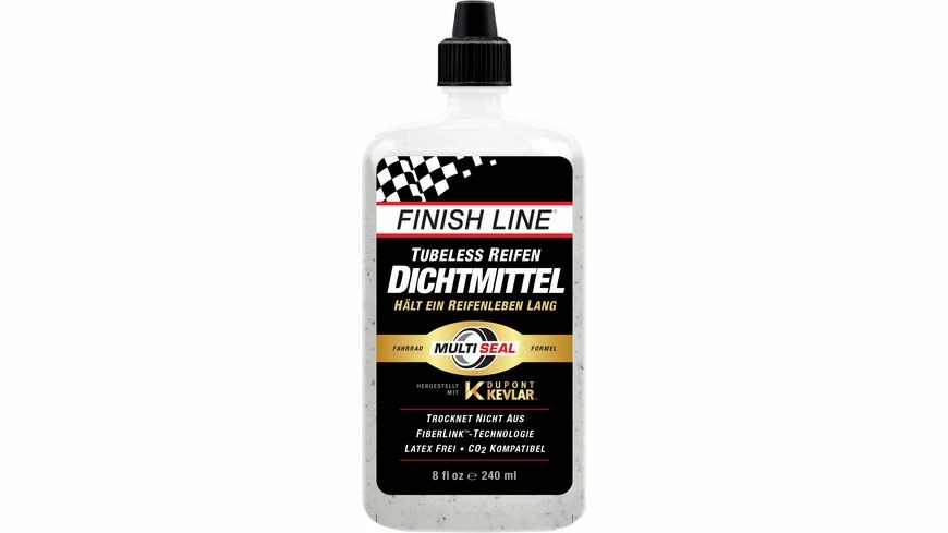 Finish Line - Liquide Préventif Anti-crevaison Fiberlink Pour Pneus Tubeless 1 Finish Line - Liquide Préventif Anti-crevaison Fiberlink Pour Pneus Tubeless
