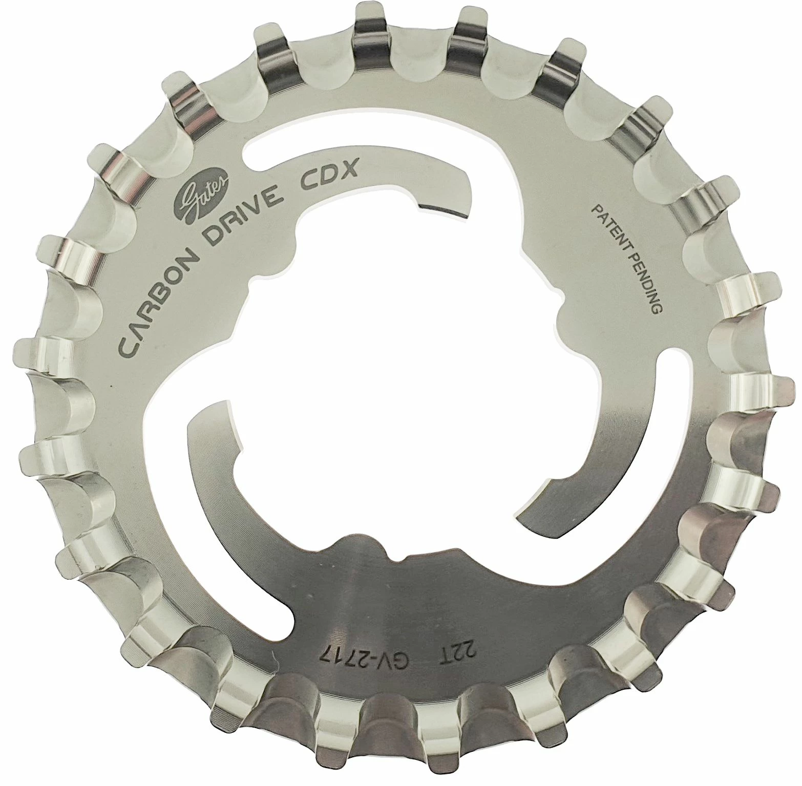 Gates - Poulie Arrière Carbon Drive CDX 22 Dents Centertrack 1 Gates - Poulie Arrière Carbon Drive CDX 22 Dents Centertrack