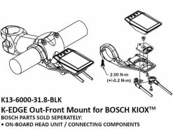 K-Edge - Support Out-Front Pour écran Bosch Kiox 7 K-Edge - Support Out-Front Pour écran Bosch Kiox -Promos Vtt Électriques Boutique k edge support out front ecran bosch kiox 3 3840x2160