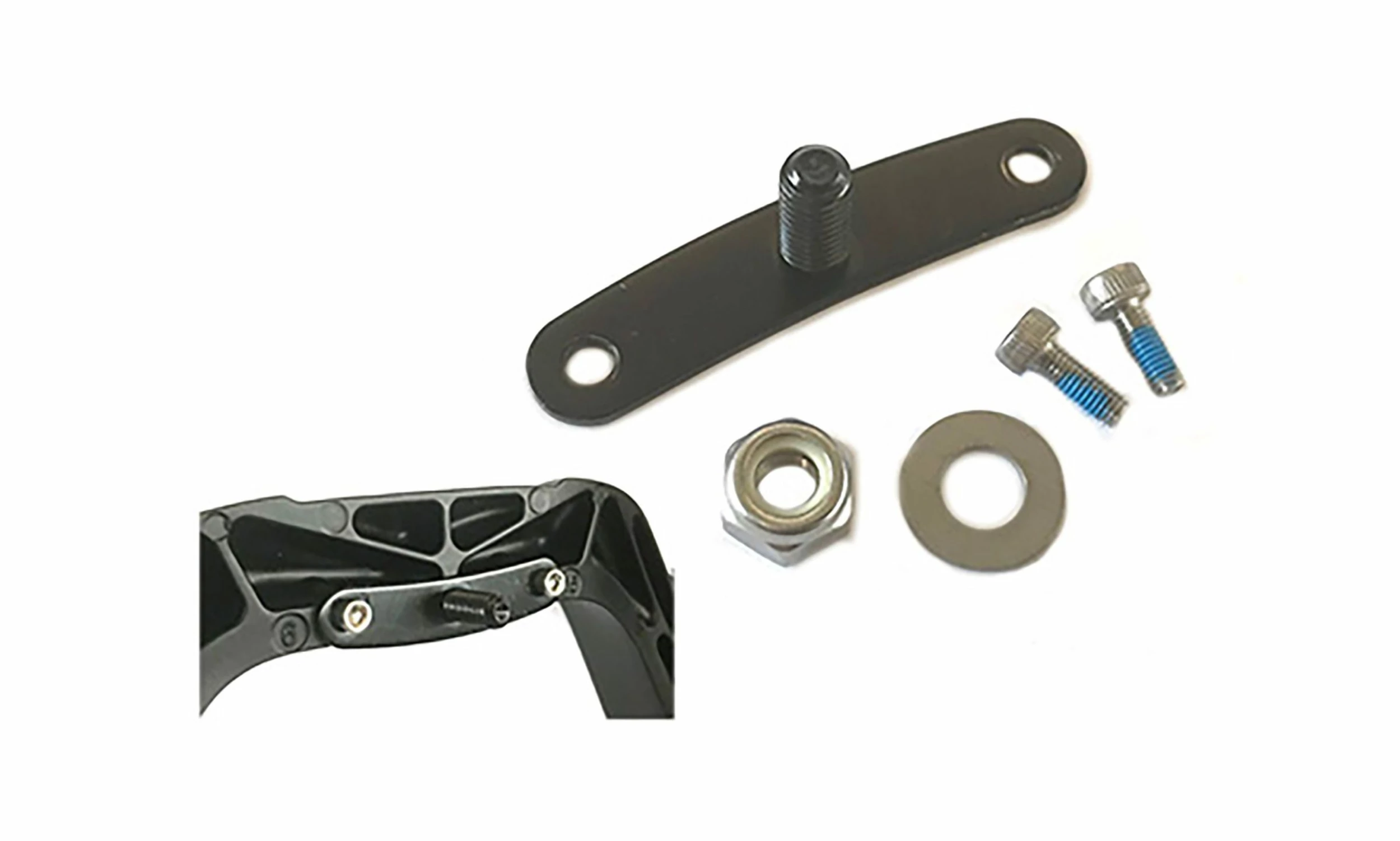 KTM - Adaptateur Pour Le Té Des Fourches Suspendues Fox 1 KTM - Adaptateur Pour Le Té Des Fourches Suspendues Fox