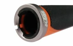 KTM - Poignées Lock-on Freeride Orange/noir -Promos Vtt Électriques Boutique ktm poignees lock on freeride orange noir bague aluminium 3840x2160