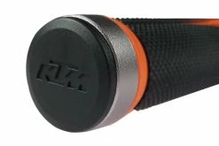 KTM - Poignées Lock-on Freeride Orange/noir -Promos Vtt Électriques Boutique ktm poignees lock on freeride orange noir capuchon de protection 3840x2160