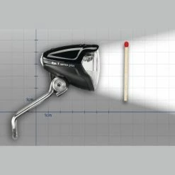 Phare B&M IQ2 Eyc 50 Lux Pour Vélo électrique - 160/42TS04991 -Promos Vtt Électriques Boutique phare bois et mueller eyc e bike phares 50 luxe 3840x2160