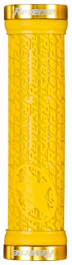 Reverse Components Reverse - Poignées Stamp Lock On Ø30mm X 135mm 8 Reverse Components Reverse - Poignées Stamp Lock On Ø30mm X 135mm -Promos Vtt Électriques Boutique reverse poignees stamp lock on jaune dore 3840x2160