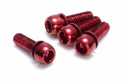Reverse Components Reverse - Set De 4 Vis Pour étrier De Freins - M6x18mm -Promos Vtt Électriques Boutique reverse set 4 vis etrier frein m6 18 mm rouge 3840x2160