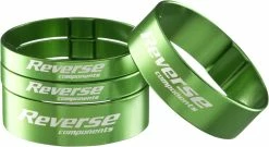 Reverse Components Reverse - Set D'entretoises De Direction “Spacer 1 1/8" -Promos Vtt Électriques Boutique reverse ultra light spacer vert 3840x2160