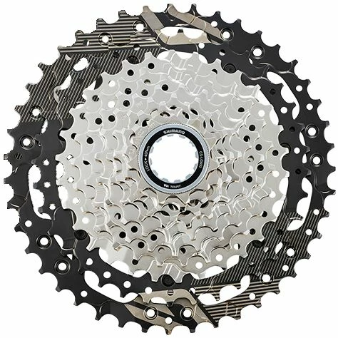 Shimano - Cassette Deore XT CS-LG600-10 Linkglide 10 Vitesses 1 Shimano - Cassette Deore XT CS-LG600-10 Linkglide 10 Vitesses