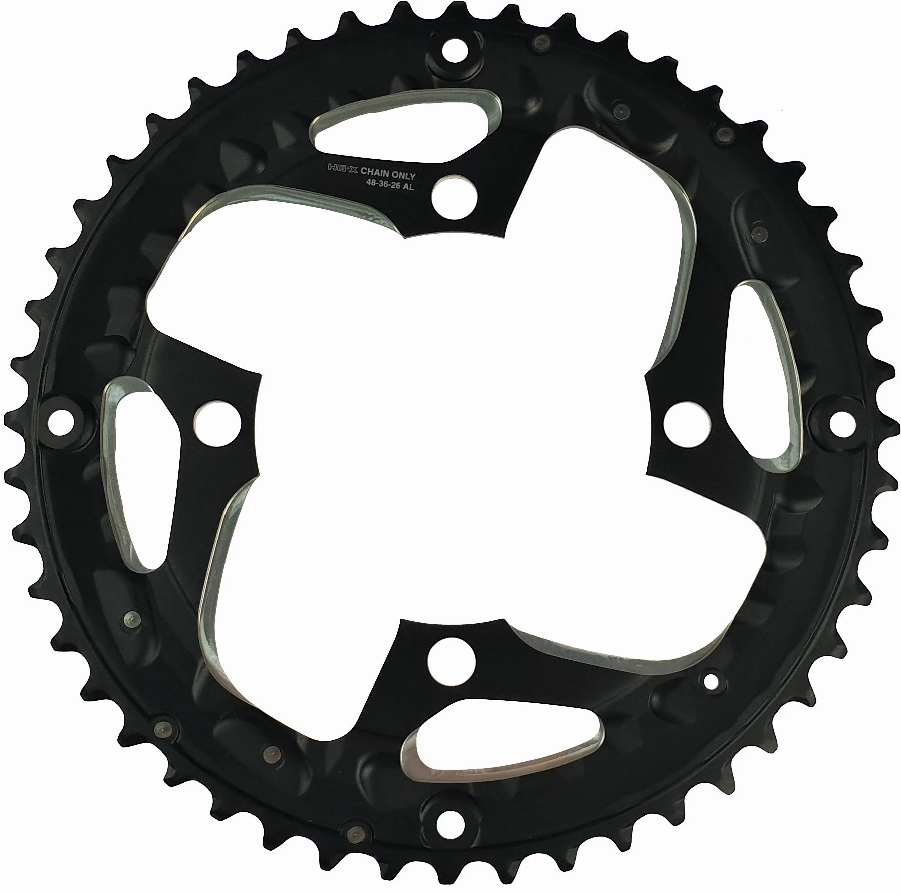 Shimano Deore LX - Plateau 48 Dents Entraxe 104 Mm 1 Shimano Deore LX - Plateau 48 Dents Entraxe 104 Mm