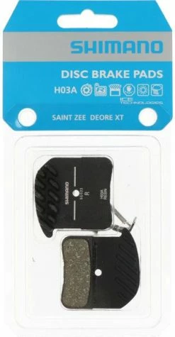 Shimano - Plaquettes De Frein H03A Résine - Avec Aillettes De Refroidissement