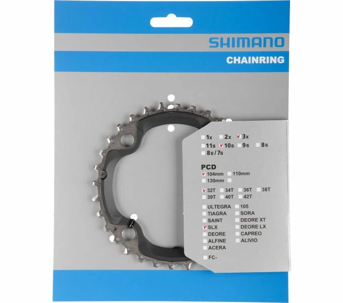 Shimano - Plateau SLX FC-M670 - 32 Dents 1 Shimano - Plateau SLX FC-M670 - 32 Dents