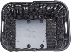 Tern - Market Basket - Panier Pour Porte-bagages Arrière -Promos Vtt Électriques Boutique tern market basket panier pour porte bagages arriere vue de dessus 3840x2160