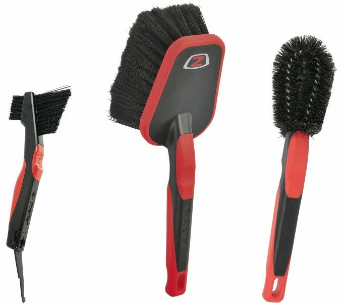 Zefal - Set De 3 Brosses Pour Nettoyage Vélo 1 Zefal - Set De 3 Brosses Pour Nettoyage Vélo